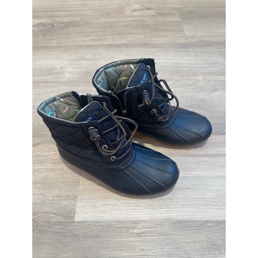 Sperry Topsiders Saltwater Duck Boots Sz 5.5 - Picture 9 of 9
